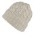 Bonnet - Gårda Villars Cable Knit Wool Mix Beanie (beige)