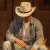 Chapeaux - Gårda Santaquin Crushable Wool felt Western hat (blanc)