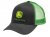 Casquettes - John Deere Logo Mesh Back Cap (noir/vert)