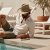 Chapeau de paille - Gårda Agulo Natural Straw Trilby (naturel/crème)