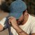 Casquettes - Gårda Washed (bleu)