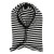 Cagoule - Gårda Valloire Striped Wool Mix Balaclava (noir/blanc)