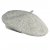 Berets - Gårda Annecy Wool Beret (gris clair)