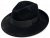 Chapeaux - Gårda Volterra Fedora Wool Hat (noir)