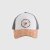 Casquettes - MJM Baseball Cap Life is Fishing (orange/offwhite)