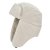 Chapeau de trappeur - Gårda Levanger Trapper Hat (blanc cassé)