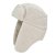 Chapeau de trappeur - Gårda Levanger Trapper Hat (blanc cassé)