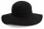 Chapeaux - Gårda Lessia Floppy Wool Hat (noir)