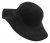 Chapeaux - Gårda Lessia Floppy Wool Hat (noir)