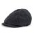 Casquette gavroche/irlandaise - Gårda Aberdour Newsboy (noir/gris)