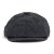 Casquette gavroche/irlandaise - Gårda Aberdour Newsboy (noir/gris)