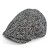 Casquette gavroche/irlandaise - Gårda Coulter Newsboy (noir/blanc)