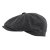 Casquette gavroche/irlandaise - Gårda Premium Larkhall Wool Newsboy (gris)
