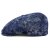 Casquette gavroche/irlandaise - Gårda Silas Floral Newsboy (bleu)
