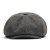 Casquette gavroche/irlandaise - Gårda Telford Newsboy Cap (gris foncé)