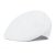 Casquette gavroche/irlandaise - Gårda Vico Cotton Flat Cap (blanc)