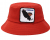 Chapeaux - Gårda Freedom Bucket Hat (rouge)