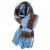 Écharpes - Gårda Dinibor Striped Scarf (bleu/marron)