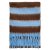 Écharpes - Gårda Dinibor Striped Scarf (bleu/marron)