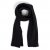 Écharpes - Gårda Sölden Cable Knit Wool Mix Scarf (noir)
