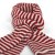 Écharpes - Gårda Engelberg Striped Wool Mix Scarf (rouge/blanc)