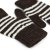 Gants - Gårda Cavalese Knitted Wool Mix Gloves (marron/blanc)