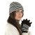 Gants - Gårda Cavalese Knitted Wool Mix Gloves (noir/blanc)