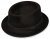 Chapeaux - Gårda Asolo Pork Pie Wool Hat (noir)