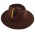 Chapeaux - Gårda Astoria Fedora (marron)