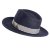 Chapeaux - Gårda Belluno Crushable Wool felt Fedora (bleu)
