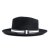 Chapeaux - Gårda Belluno Crushable Wool felt Fedora (noir)