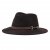 Chapeaux - Gårda Braga Wool felt Fedora (brun)