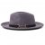 Chapeaux - Gårda Braga Wool felt Fedora (gris)