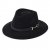 Chapeaux - Gårda Braga Wool felt Fedora (noir)