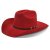 Chapeaux - Gårda Chinook Cowboy (rouge)