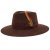 Chapeaux - Gårda Everett Fedora (marron)