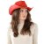 Chapeau de paille - Gårda Kos Western Hat (rouge)
