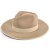 Chapeaux - Gårda Mapleton Wide brimmed Fedora (beige)
