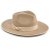Chapeaux - Gårda Mapleton Wide brimmed Fedora (beige)