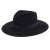 Chapeaux - Gårda Mapleton Wide brimmed Fedora (noir)