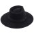 Chapeaux - Gårda Mapleton Wide brimmed Fedora (noir)