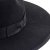 Chapeaux - Gårda Mapleton Wide brimmed Fedora (noir)