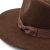 Chapeaux - Gårda Marcola Wide brimmed Fedora (marron)