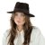 Chapeaux - Gårda Molinella Crushable Wool felt Fedora (marron)