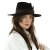 Chapeaux - Gårda Molinella Crushable Wool felt Fedora (marron)