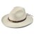 Chapeaux - Gårda Toquerville Crushable Wool felt Western hat (crème)