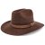 Chapeaux - Gårda Parowan Cowboy (marron)