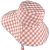 Chapeaux - Gårda Poppy Checkered sun hat (rose)
