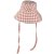 Chapeaux - Gårda Poppy Checkered sun hat (rose)