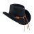 Chapeaux - Gårda Santaquin Crushable Wool felt Western hat (noir)